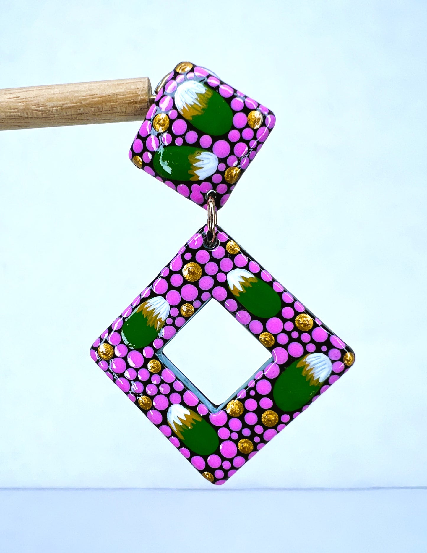 Bush banana earrings