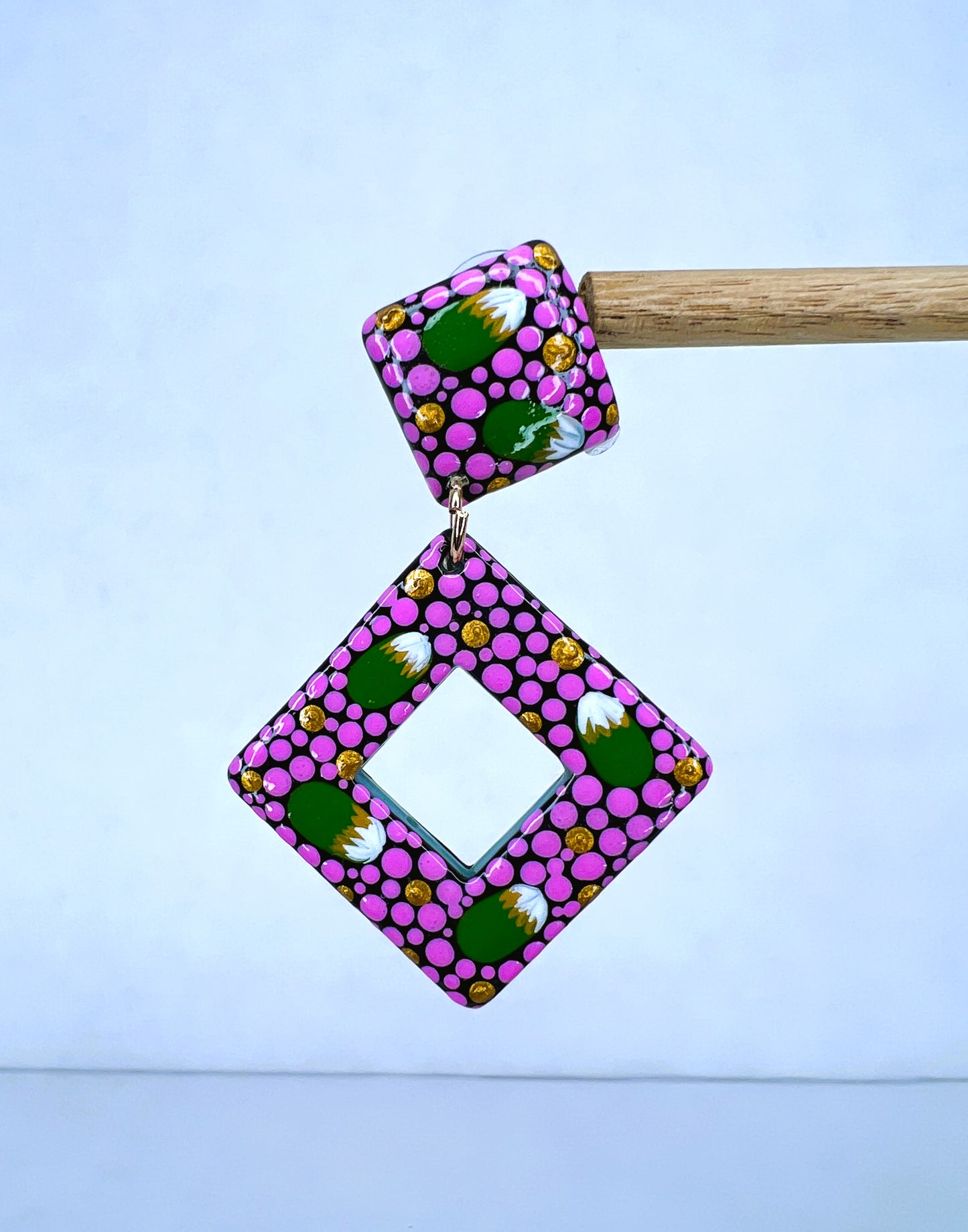 Bush banana earrings