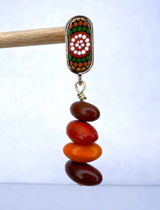 Anmatyerr Country with ininti seeds earrings