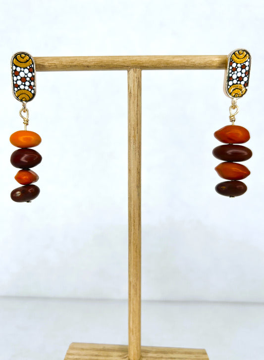 Ancient Dreaming with ininti seeds